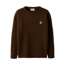 NAME IT Striktrøje Olexandr Chocolate Plum