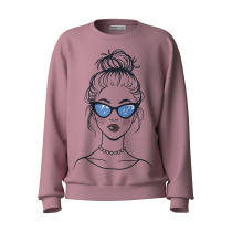 NAME IT Sweatshirt Vasacha Lilas