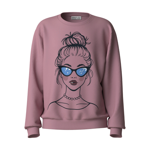 Name It Sweatshirt - NkfVasacha - Lilas/Girl