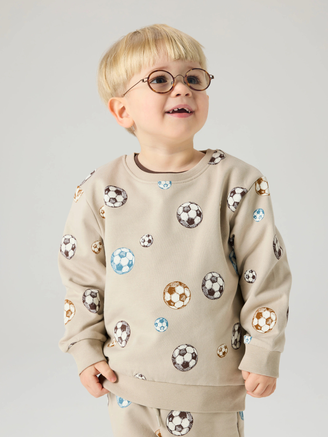 Name It Sweatshirt - NmmDavis - Pure Cashmere