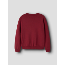 NAME IT Sweatshirt Vertrud Red Dahlia Candy 