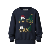NAME IT Sweatshirt Voluf Navy Blazer Excavator