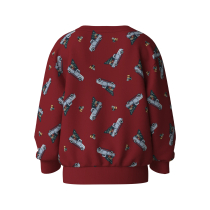 NAME IT Sweatshirt Voluf Red Dahlia Car