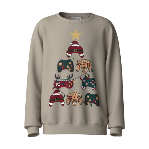 Name It Sweatshirt - NkmVoluf - Island Fossil/Controller Tree