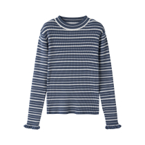 NAME IT Bluse Vianna Vintage Indigo Bright White