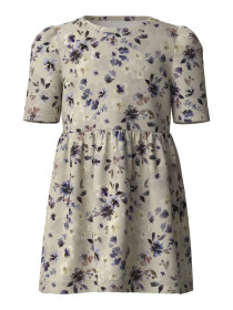 NAME IT Kjole Flora Almond Milk