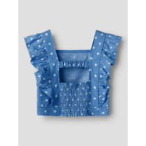 NAME IT Crop Top Fikka Blue Yonder