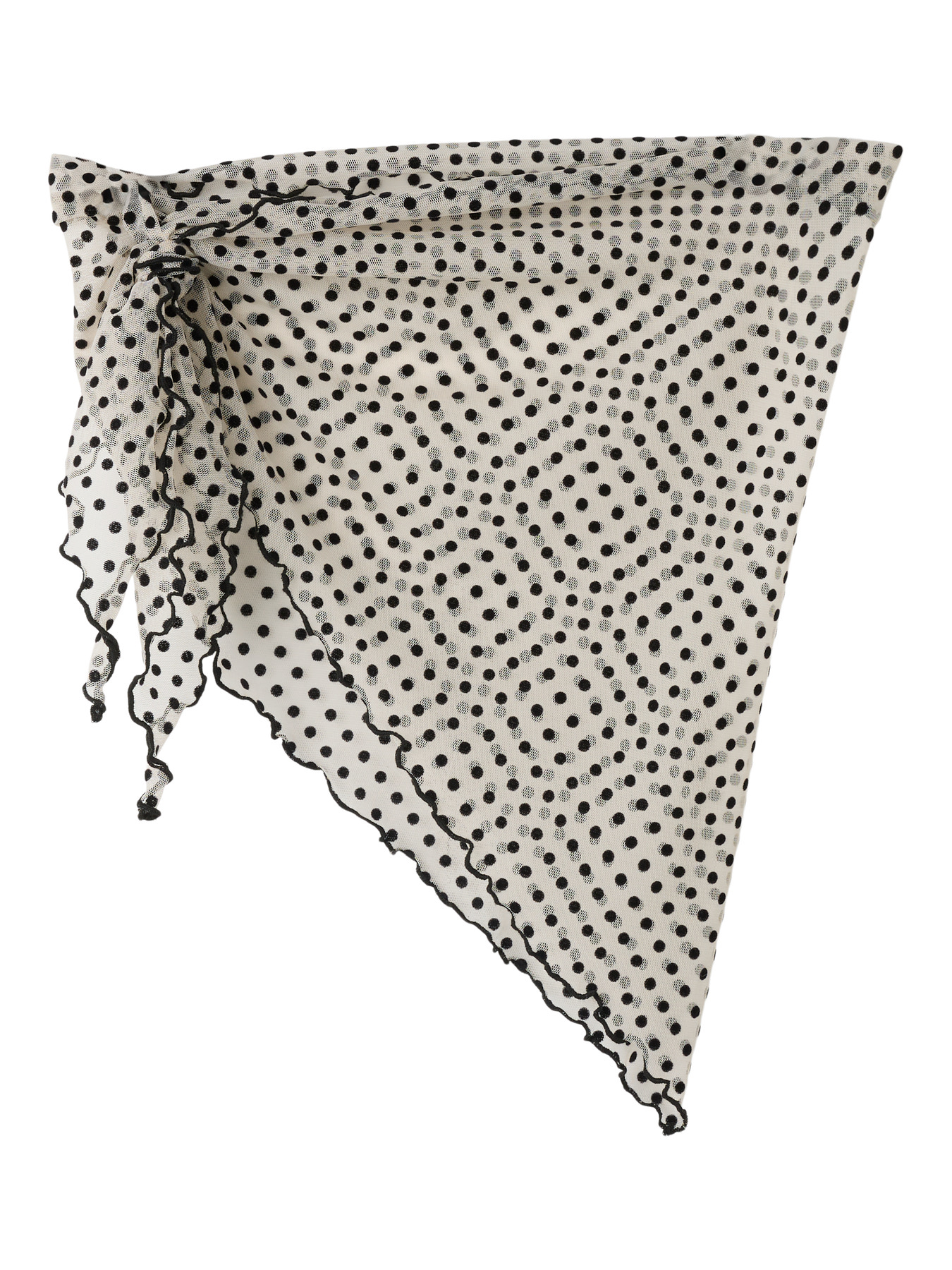 NAME IT Tørklæde Fledot Black