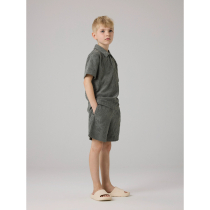 NAME IT Polo T-shirt Fay Castor Gray