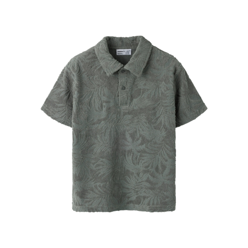 NAME IT Polo T-shirt Fay Castor Gray billede