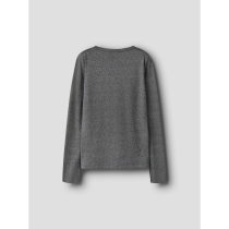 NAME IT Bluse Nayla Black Silver Lurex