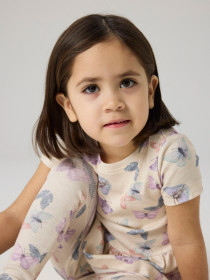 NAME IT T-Shirt Filua Peyote Melange