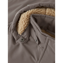 NAME IT Vinterjakke Marlow Parka Walnut