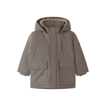 NAME IT Vinterjakke Marlow Parka Walnut