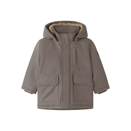 NAME IT Vinterjakke Marlow Parka Walnut