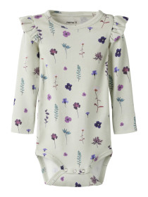 NAME IT Langærmet Body Filulu Smoke