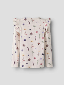 NAME IT Langærmet Bluse Filulu Lilac Ash