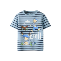 NAME IT T-shirt Miall Emil Blue Fog