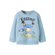 NAME IT Sweatshirt Maska Emil Blue Fog