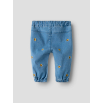 NAME IT Bløde Jeans Rose Shaped Medium Blue Denim Sunflower
