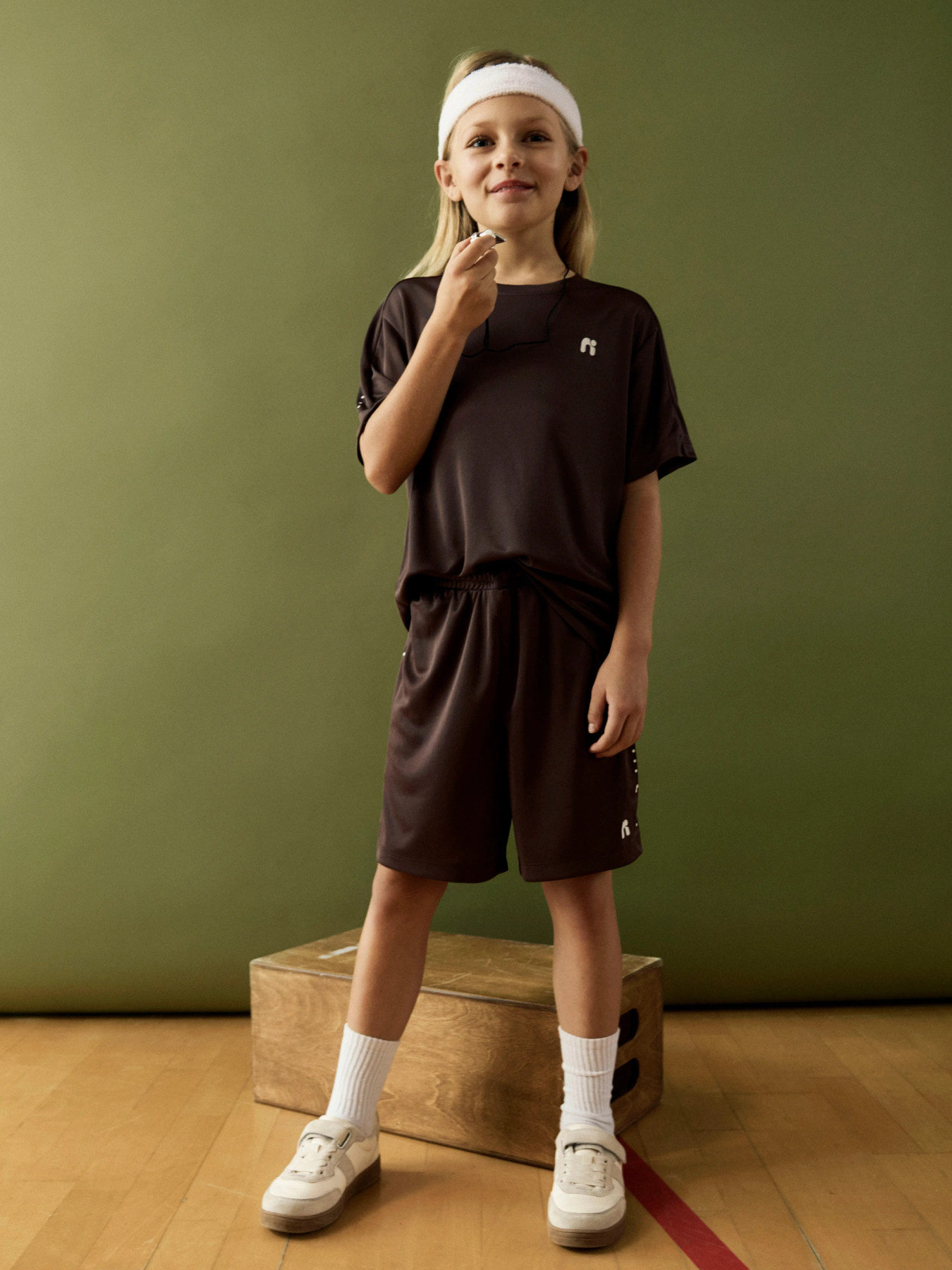 Name It Træningssæt - NknDemu - Chocolate Martini