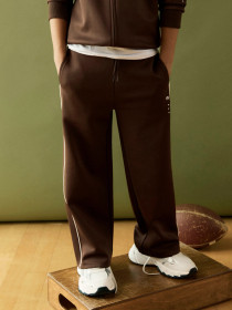 NAME IT Wide Sweatpants Dunne Chocolate Martini