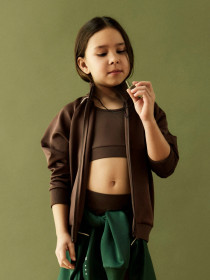 NAME IT Sports Top Diana Chocolate Martini