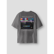 NAME IT T-shirt Rao Charcoal Gray