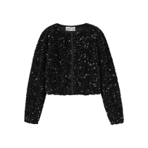 NAME IT Paillet Bomber Cardigan Runica Black