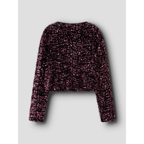 NAME IT Paillet Bomber Cardigan Runica Catawba Grape