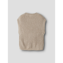NAME IT Strik Vest Rina Peyote Melange