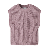 NAME IT Strik Vest Rina Mauve Shadows