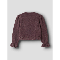 NAME IT Striktrøje Glimmer Ruel Catawba Grape 