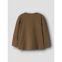 NAME IT Rib Bluse Rasmus Sepia
