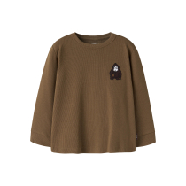 NAME IT Rib Bluse Rasmus Sepia
