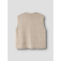 NAME IT Strik Vest Reta Peyote Melange