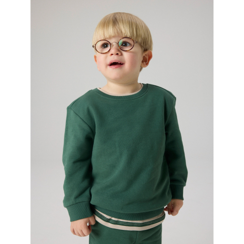 Name It Franco Garden Topiary - Sweatshirt - Grøn - 110