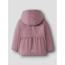 NAME IT Jakke Snow05 Wistful Mauve Foil Hearts