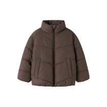 NAME IT Puffer Jakke Forty Seal Brown
