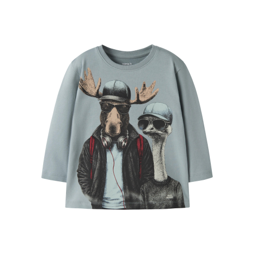 Name It T-shirt - NmmRew - Abyss