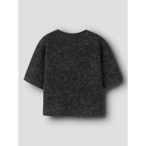 NAME IT Glimmer Strik Top Raglitter Black