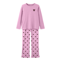 NAME IT Nattøj Reaq Full Blooming Pink