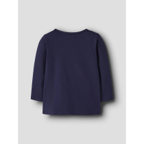 NAME IT Bluse Oda Stitch Evening Blue