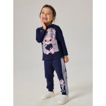 NAME IT Bluse Oda Stitch Evening Blue