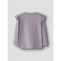 NAME IT Bluse Omba Gurli Gris Lavender Gray