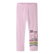 NAME IT Leggings Omma Gurli Gris Blooming Pink