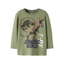 NAME IT Bluse Otti Jurassic Mosstone