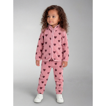 NAME IT Fleece Jakke Olajas Mauve Shadows