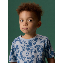 NAME IT T-shirt Hootball Subdued Blue