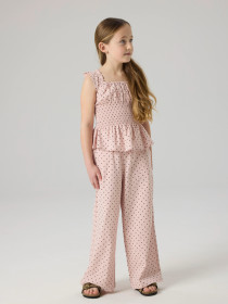 NAME IT Wide Bukser Helissea Veiled Pink